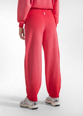 PANTALONI BALLOON EFFETTO SFUMATO ROSSO - POPPY RED | DEHA