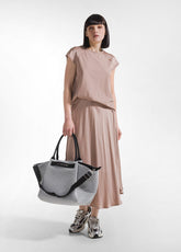 TOTE BAG IN RETE BIANCO - Leisurewear | DEHA