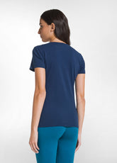 T-SHIRT IN COTONE ORGANICO BLU - BLU NAVY | DEHA