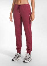 STRETCH COTTON JOGGER TROUSERS - RED - CHERRY RED | DEHA