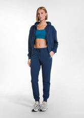 PANTALONE JOGGER IN COTONE STRETCH BLU - BLU NAVY | DEHA