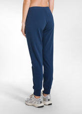 PANTALONE JOGGER IN COTONE STRETCH BLU - BLU NAVY | DEHA
