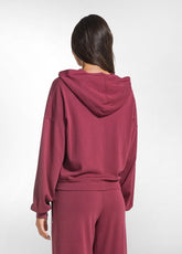 SOFT COTTON SWEATSHIRT - RED - CHERRY RED | DEHA