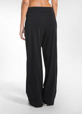 SOFT COTTON TROUSERS - BLACK - BLACK | DEHA