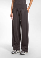 SOFT COTTON TROUSERS - BROWN - COCOA BROWN | DEHA