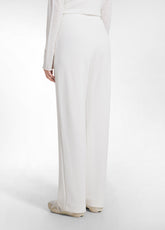 PANTALONI DRITTI IN MODAL BIANCO - SOFT IVORY | DEHA