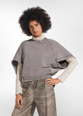 CAPPA IN COTONE ORGANICO MARMORIZZATO OTHER - MARBLED TAUPE BROWN | DEHA