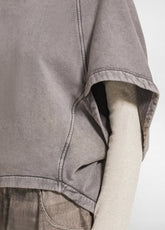 CAPPA IN COTONE ORGANICO MARMORIZZATO OTHER - MARBLED TAUPE BROWN | DEHA