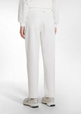 PANTALONI SLIM FIT IN COTONE STRETCH BIANCO - SOFT IVORY | DEHA
