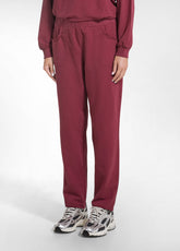 PANTALONI SLIM FIT IN COTONE STRETCH ROSSO - CHERRY RED | DEHA