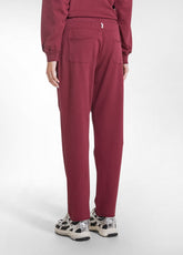 PANTALONI SLIM FIT IN COTONE STRETCH ROSSO - CHERRY RED | DEHA