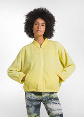 SOFT FLEECE ZIP-UP SWEATSHIRT - YELLOW - New In | FW26 | DEHA