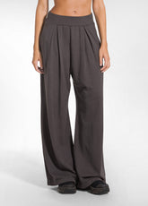 PLEATED TROUSERS - BROWN - COCOA BROWN | DEHA