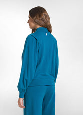 TUTA FELPA CON ZIP E PANTALONE JOGGER VERDE - | DEHA