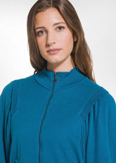 TUTA FELPA CON ZIP E PANTALONE JOGGER VERDE - | DEHA