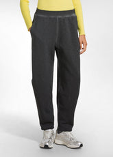 PANTALONE BALLOON CON STRASS NERO - BLACK | DEHA