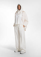 FINE-WALE CORDUROY POLO SHIRT - WHITE - SOFT IVORY | DEHA