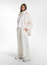 SOFT FINE-WALE CORDUROY TROUSERS - WHITE - SOFT IVORY | DEHA