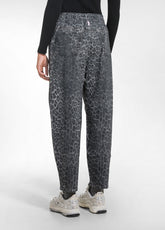 BALLOON-HOSE MIT ANIMAL-PRINT DENIM OTHER - LEOPARD DENIM PRINT | DEHA