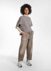 PANTALONI BALLOON STAMPA DENIM OTHER - DENIM PRINT | DEHA