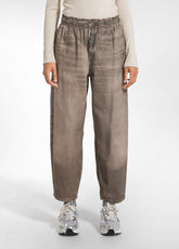 BALLOON-HOSE MIT DENIM-PRINT - MEHRFARBIG - DENIM PRINT | DEHA
