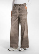 PANTALONE PALAZZO STAMPA DENIM OTHER - DENIM PRINT | DEHA