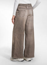 PANTALONE PALAZZO STAMPA DENIM OTHER - DENIM PRINT | DEHA