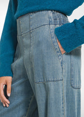 PANTALONE WORK IN DENIM TENCEL OTHER - DIRTY DENIM | DEHA