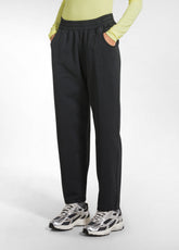 PANTALONE SLIM COTONE ORGANICO EFFETTO PELLE NERO - BLACK | DEHA