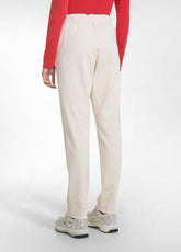 SLIM FIT TROUSERS IN PONTE KNIT - MULTICOLOR - CHAI BEIGE | DEHA