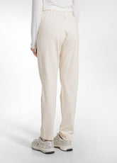 SLIM FIT TROUSERS IN PONTE KNIT - MULTICOLOR - CHAI BEIGE | DEHA