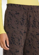 GERADE GESCHNITTENE HOSE IN MATELASSÉ-OPTIK - MEHR - Freizeitkleidung | DEHA
