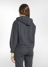 FULL-ZIP FLEECE TRACKSUIT AND SLIM FIT PANTS IN LUREX JACQUARD - | DEHA