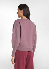 BOAT NECK KNIT TOP AND PUNTO MILANO KNIT TROUSERS SET OTHER - | DEHA
