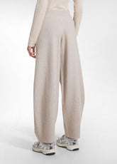 PANTALONI IN MAGLIA PUNTO MILANO OTHER - SAND BEIGE | DEHA