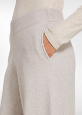 PANTALONI IN MAGLIA PUNTO MILANO OTHER - SAND BEIGE | DEHA