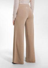 LIGHTWEIGHT WOOL TROUSERS - BROWN - CAMEL BROWN | DEHA