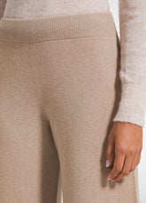 LIGHTWEIGHT WOOL TROUSERS - BROWN - CAMEL BROWN | DEHA