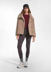 TEDDY-CABAN IN VELOURSOPTIK - MEHRFARBIG - AUTUMN NOISETTE | DEHA