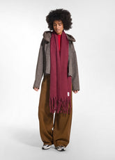 KURZER WOLL- UND NYLONJACKE - BRAUN - COCOA BROWN | DEHA
