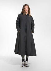 WATTIERTE BOMBERJACKE IN A-LINIE - SCHWARZ - BLACK | DEHA