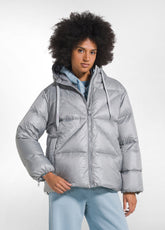 PIUMINO CORTO IN VERA PIUMA OTHER - ULTIMATE GRAY | DEHA