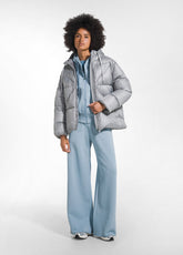 PIUMINO CORTO IN VERA PIUMA OTHER - ULTIMATE GRAY | DEHA