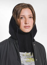 BALACLAVA BEANIE HAT - BLACK - BLACK | DEHA