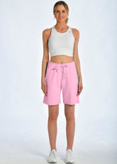 ECO-WEAR GLAM BERMUDA SHORTS, PINK - Outlet | DEHA