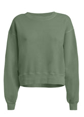COMFY SWEATSHIRT - GREEN - Knitwear - Outlet | DEHA