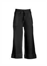 COMFY CROP PANTS - BLACK - Pants - Outlet | DEHA
