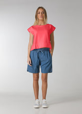 COMFY FLEECE GILET - RED - Knitwear - Outlet | DEHA