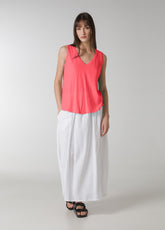 FLOWING TANK TOP - RED - T-shirts - Outlet | DEHA