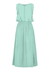 SLEEVELESS LONG DRESS - BLUE - Dresses, skirts, and suits - Outlet | DEHA